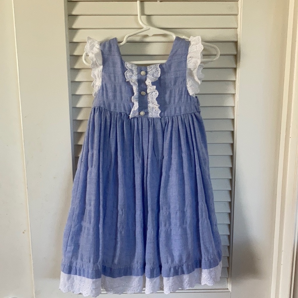 Laura Ashley 2T toddler linen dress